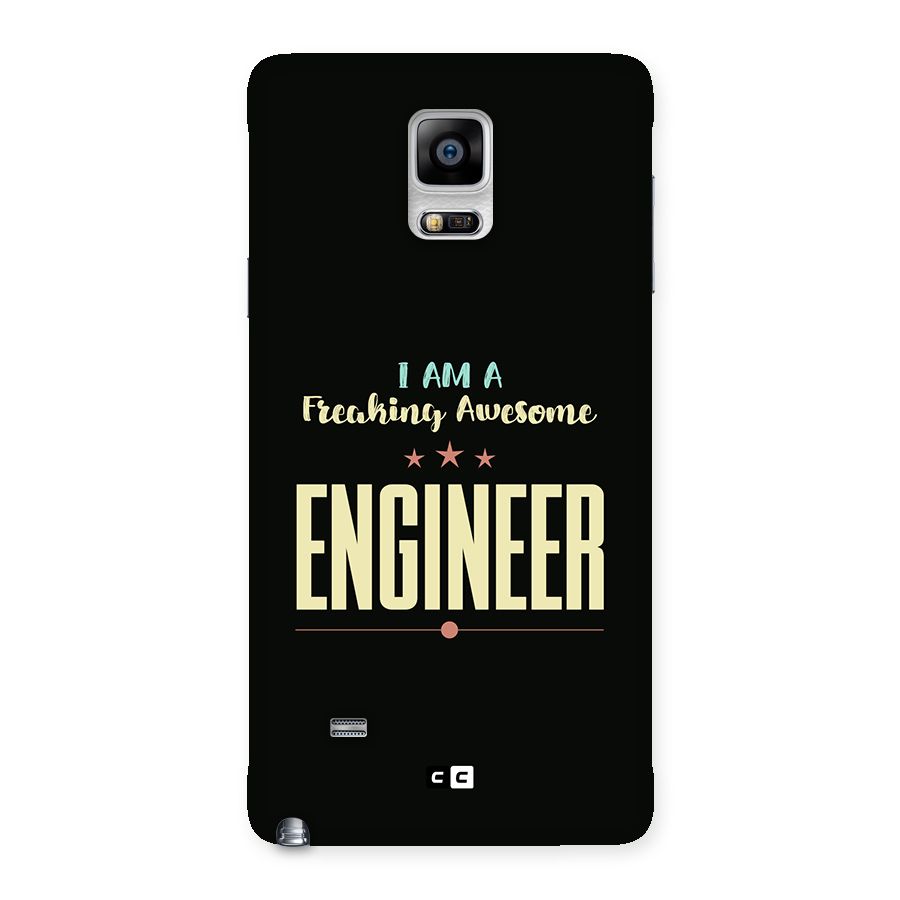 Awesome Engineer Back Case for Galaxy Note 4