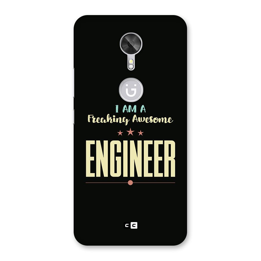 Awesome Engineer Back Case for Gionee A1
