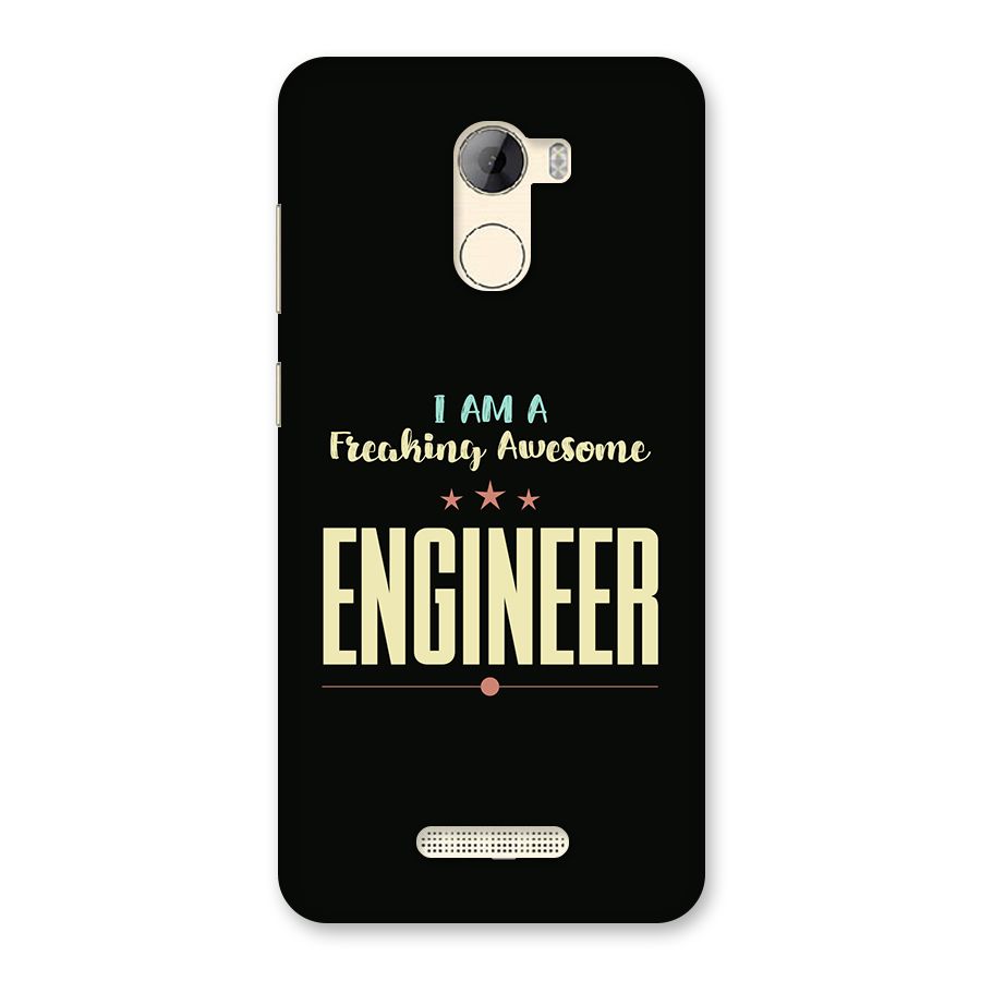 Awesome Engineer Back Case for Gionee A1 LIte