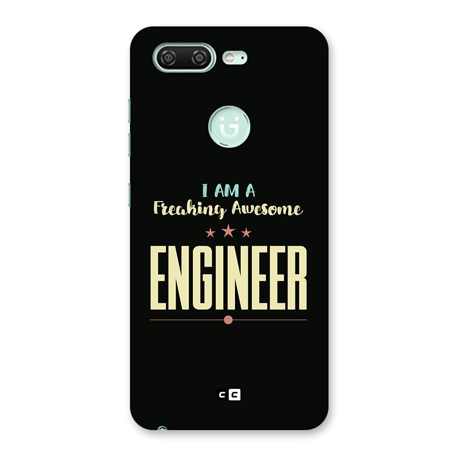 Awesome Engineer Back Case for Gionee S10