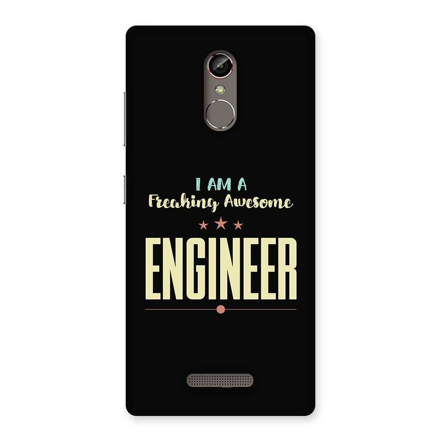 Awesome Engineer Back Case for Gionee S6s