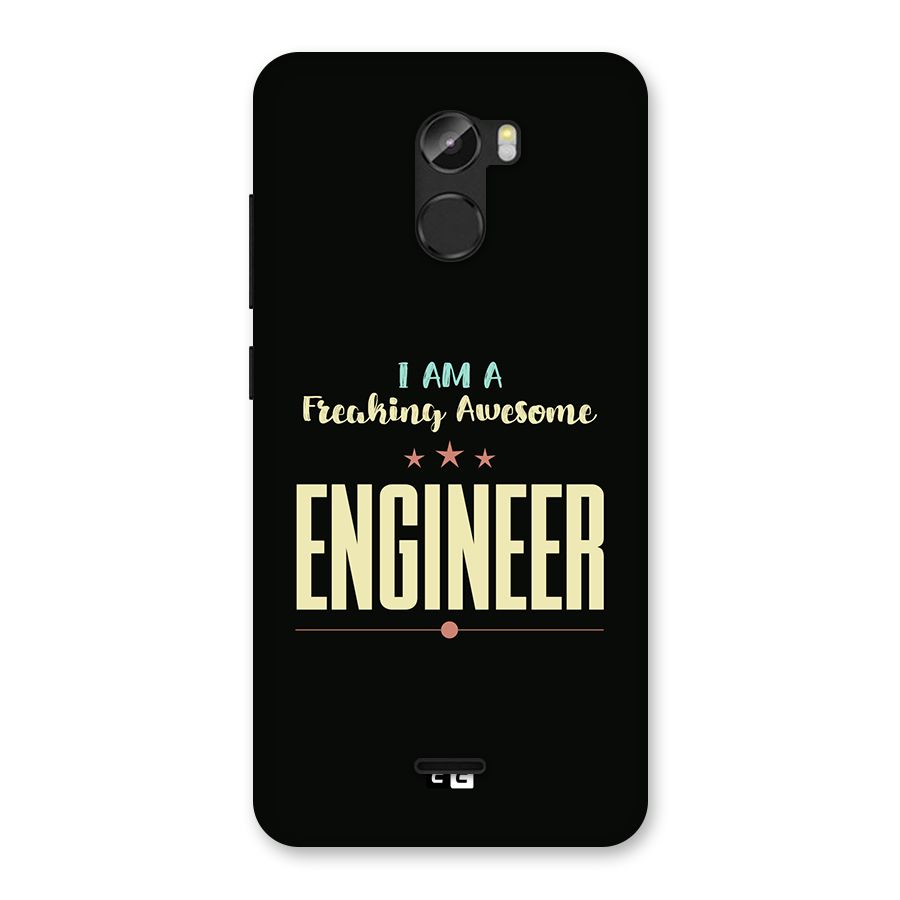 Awesome Engineer Back Case for Gionee X1