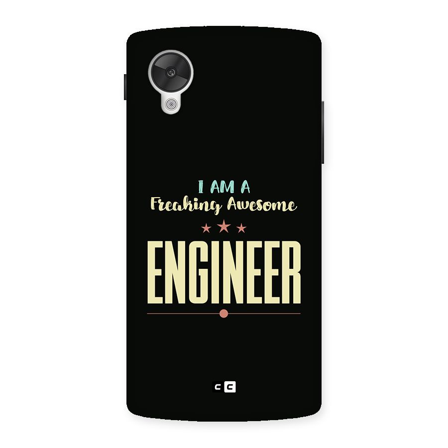 Awesome Engineer Back Case for Google Nexus 5