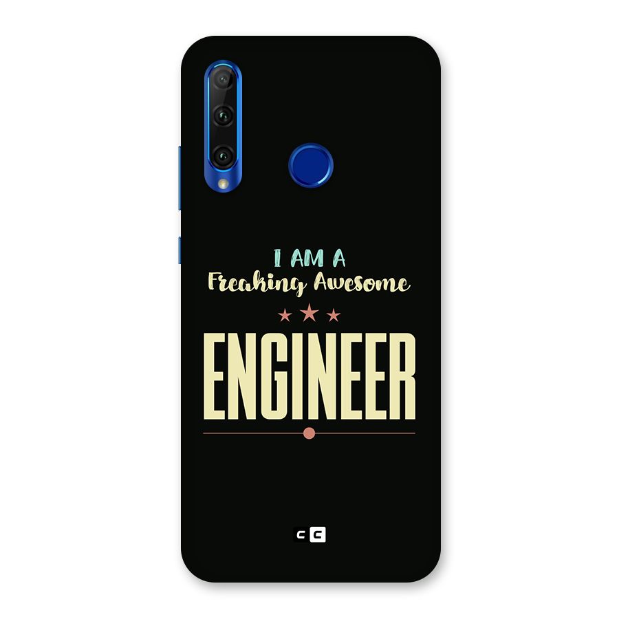 Awesome Engineer Back Case for Honor 20i