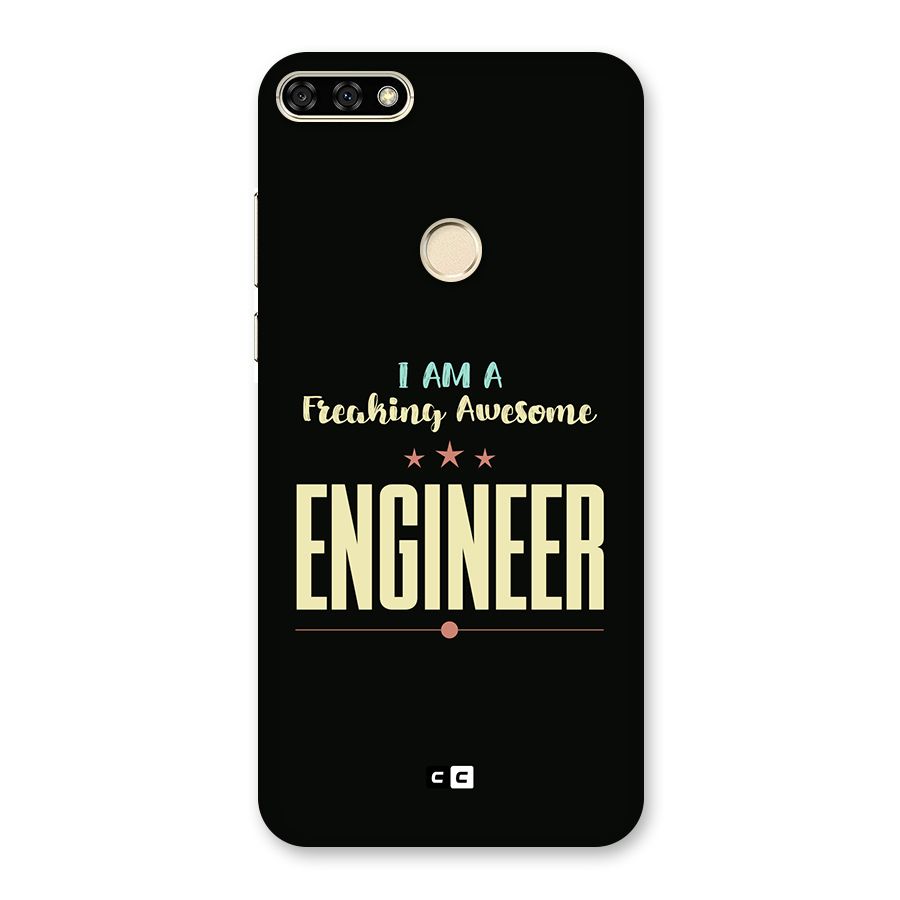 Awesome Engineer Back Case for Honor 7A