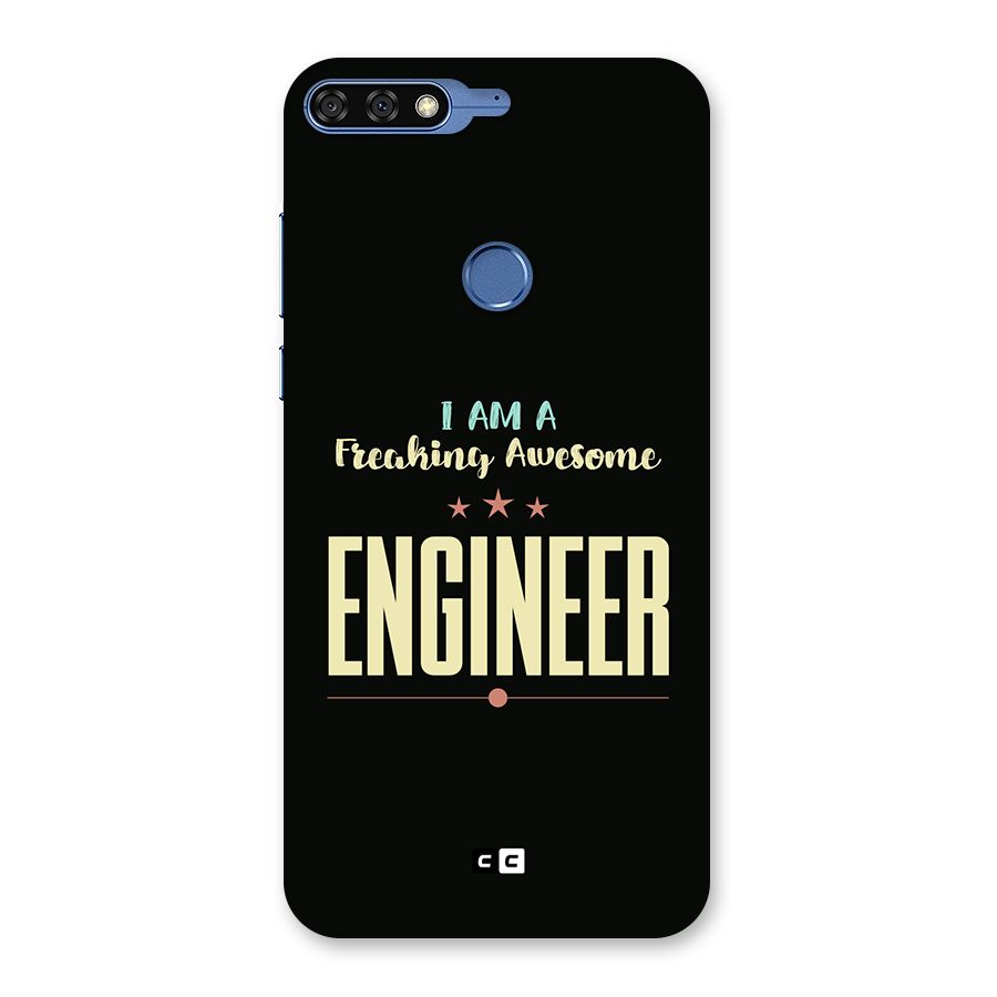 Awesome Engineer Back Case for Honor 7C