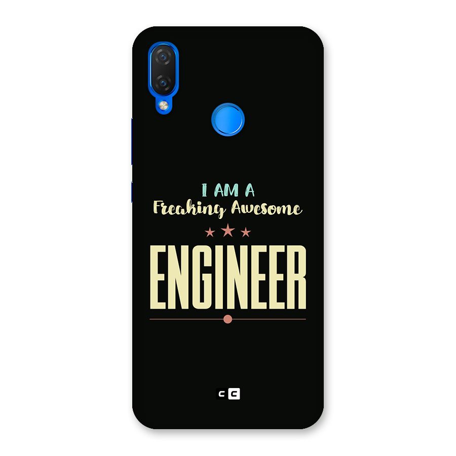 Awesome Engineer Back Case for Huawei P Smart Plus