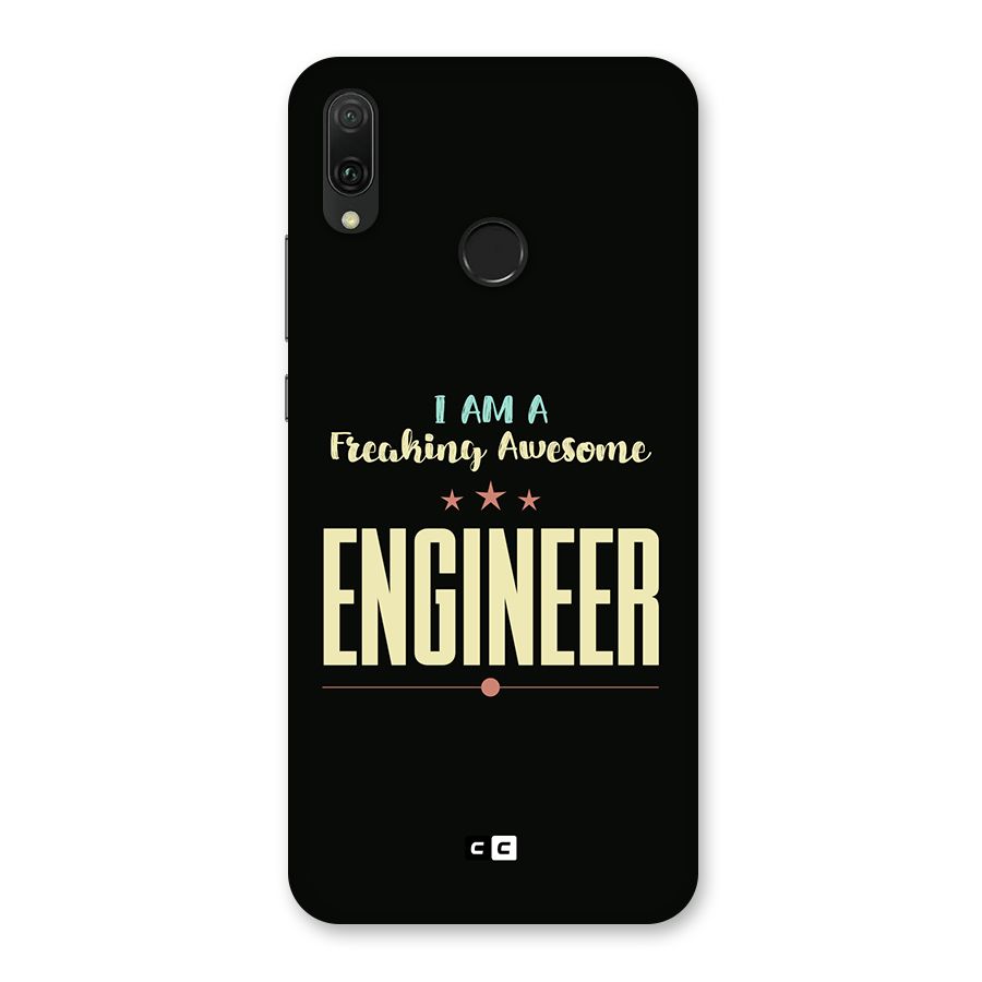 Awesome Engineer Back Case for Huawei Y9 (2019)