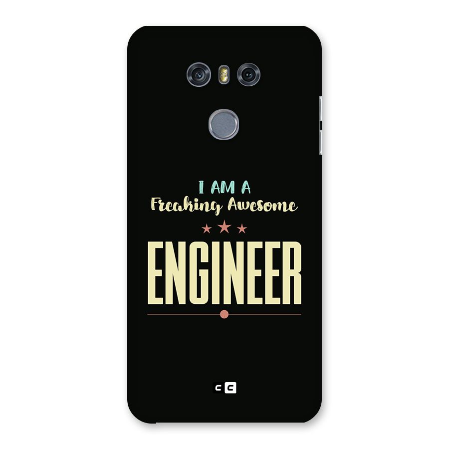 Awesome Engineer Back Case for LG G6