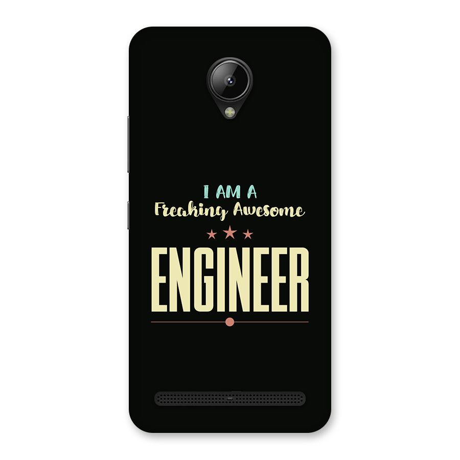 Awesome Engineer Back Case for Lenovo C2