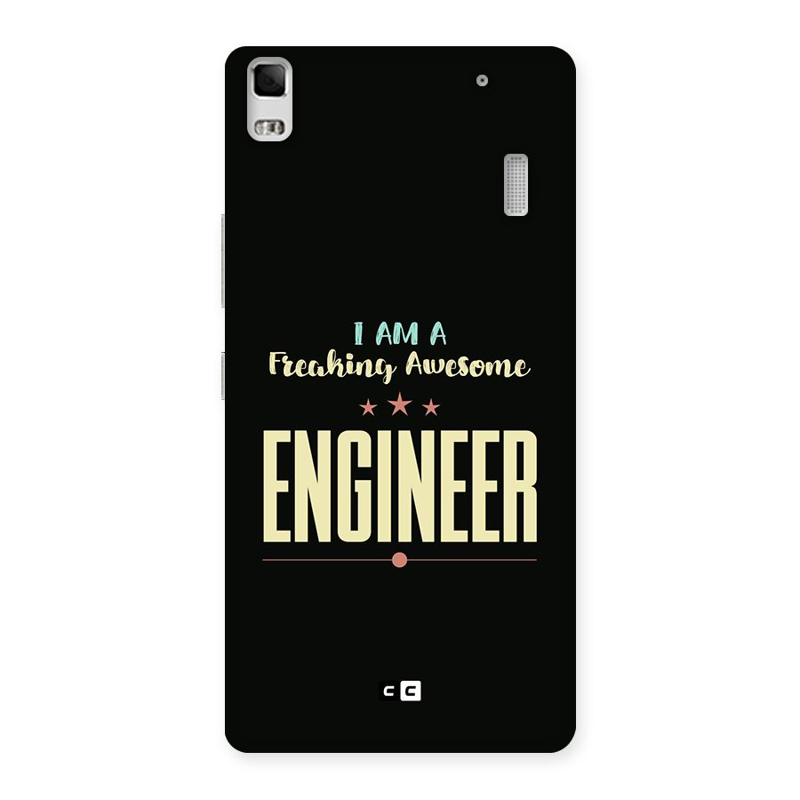 Awesome Engineer Back Case for Lenovo K3 Note