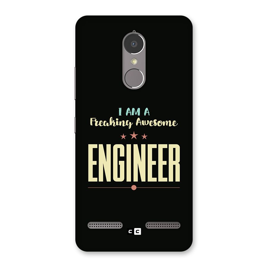 Awesome Engineer Back Case for Lenovo K6 Power