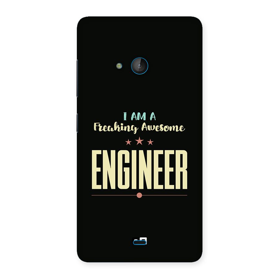 Awesome Engineer Back Case for Lumia 540