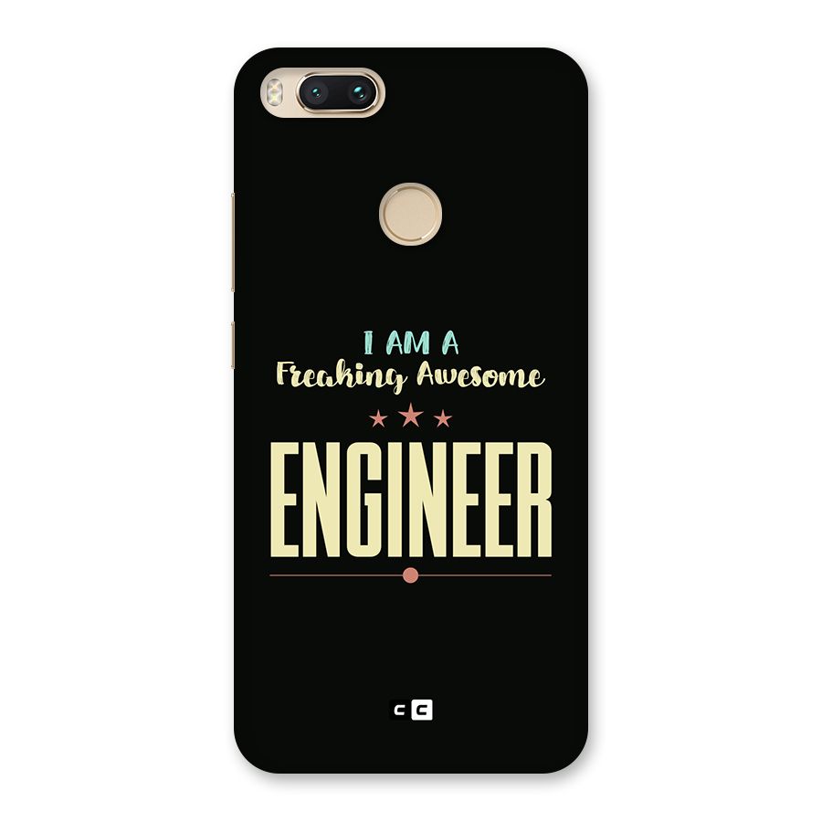Awesome Engineer Back Case for Mi A1