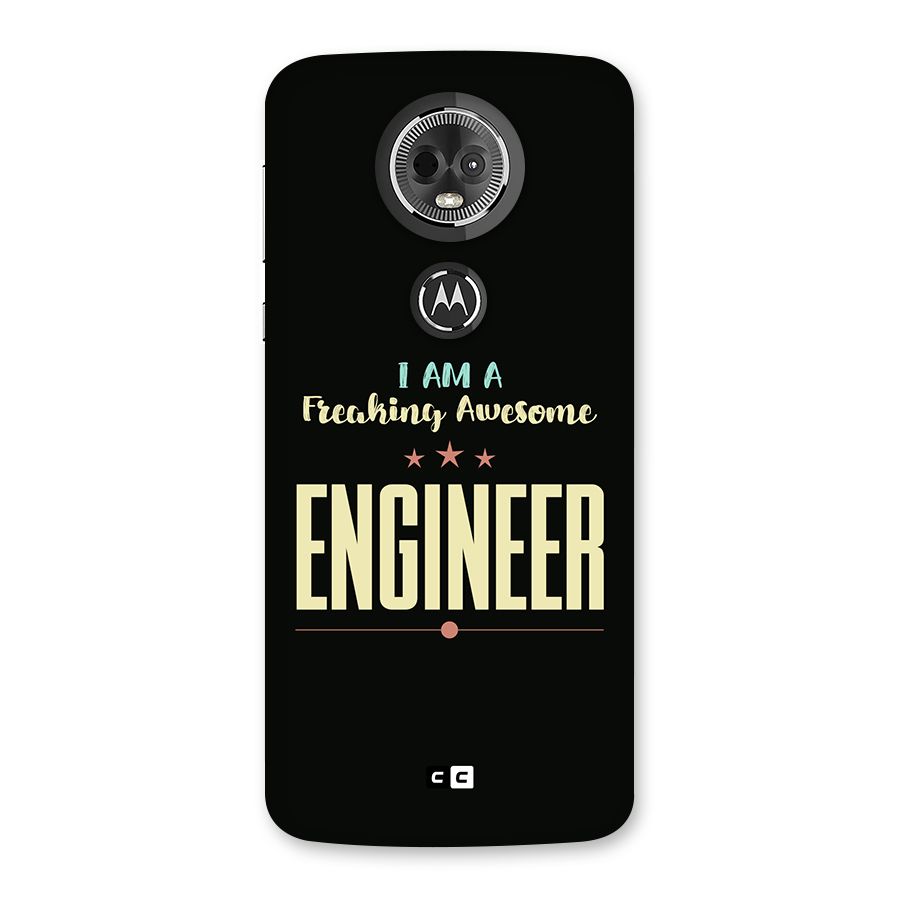 Awesome Engineer Back Case for Moto E5 Plus