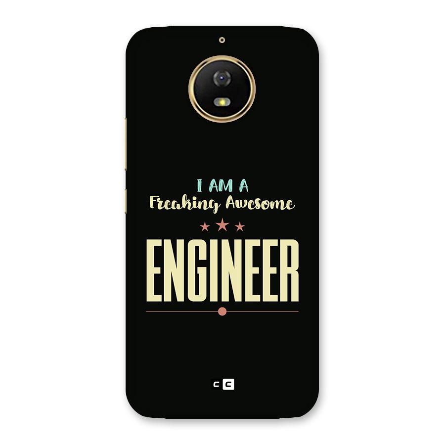Awesome Engineer Back Case for Moto G5s