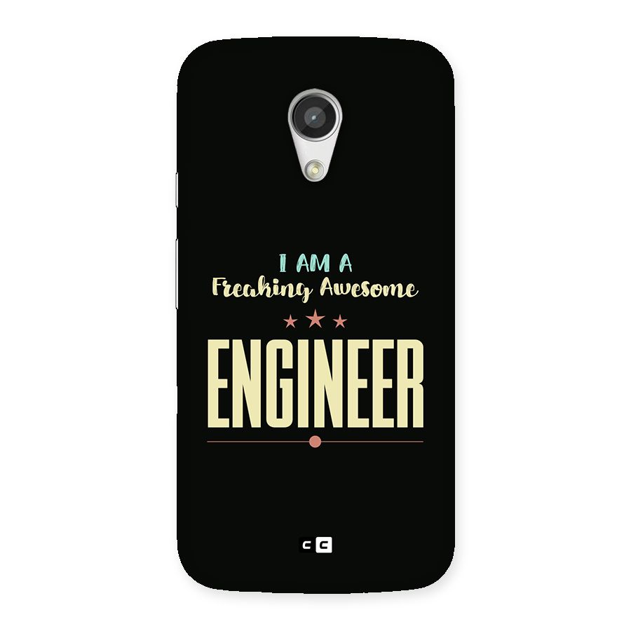 Awesome Engineer Back Case for Moto G 2nd Gen