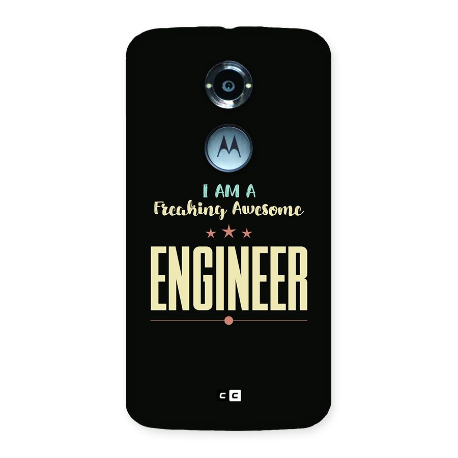Awesome Engineer Back Case for Moto X2
