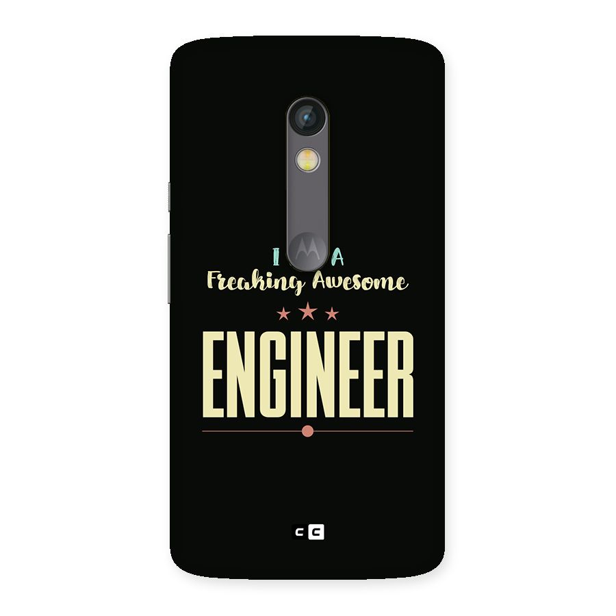 Awesome Engineer Back Case for Moto X Play