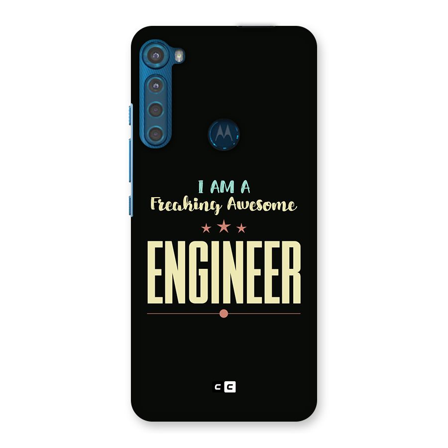 Awesome Engineer Back Case for Motorola One Fusion Plus