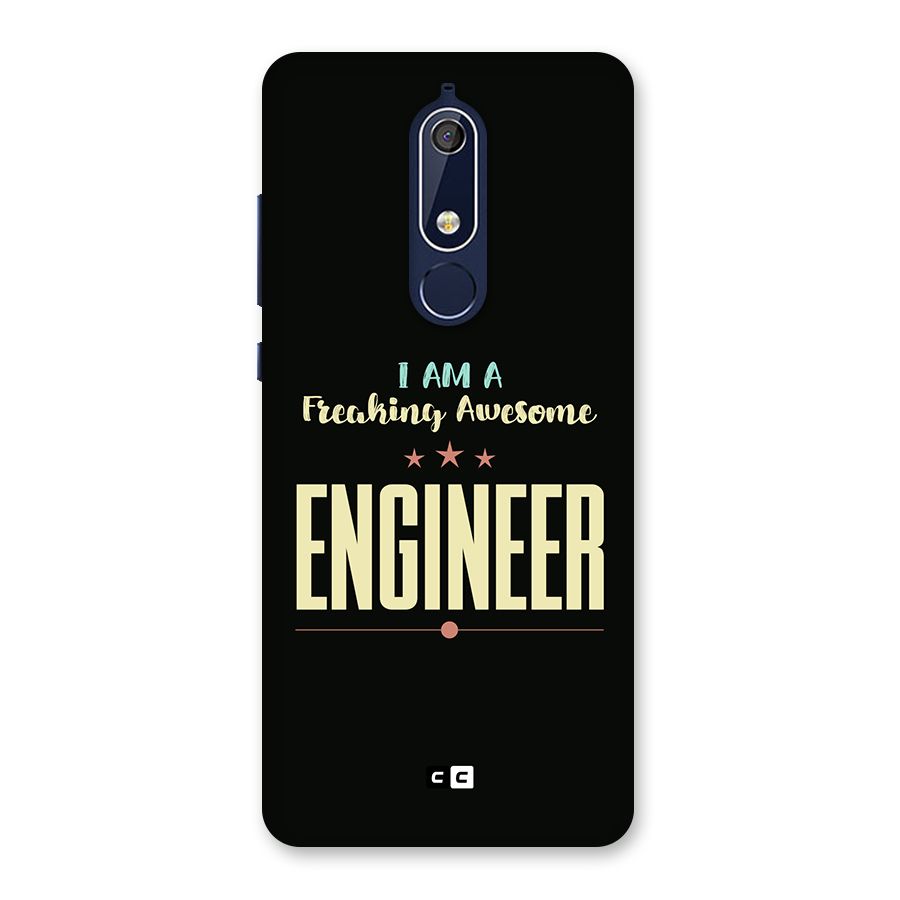 Awesome Engineer Back Case for Nokia 5.1