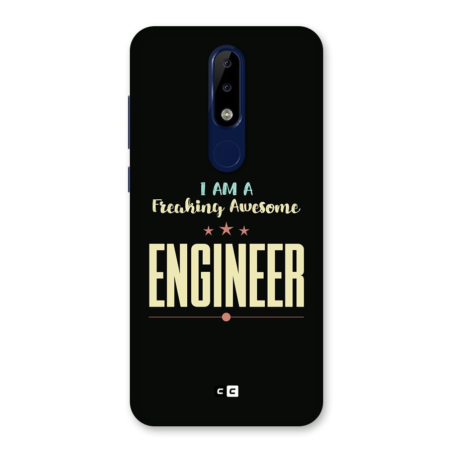 Awesome Engineer Back Case for Nokia 5.1 Plus