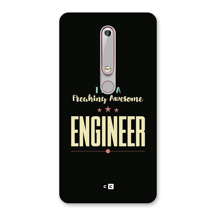 Awesome Engineer Back Case for Nokia 6.1
