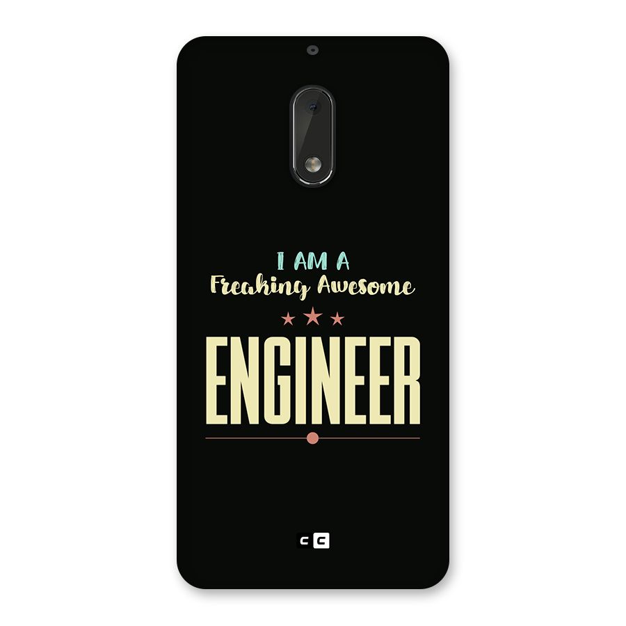 Awesome Engineer Back Case for Nokia 6
