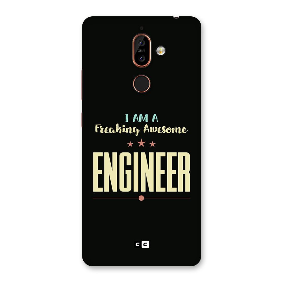 Awesome Engineer Back Case for Nokia 7 Plus