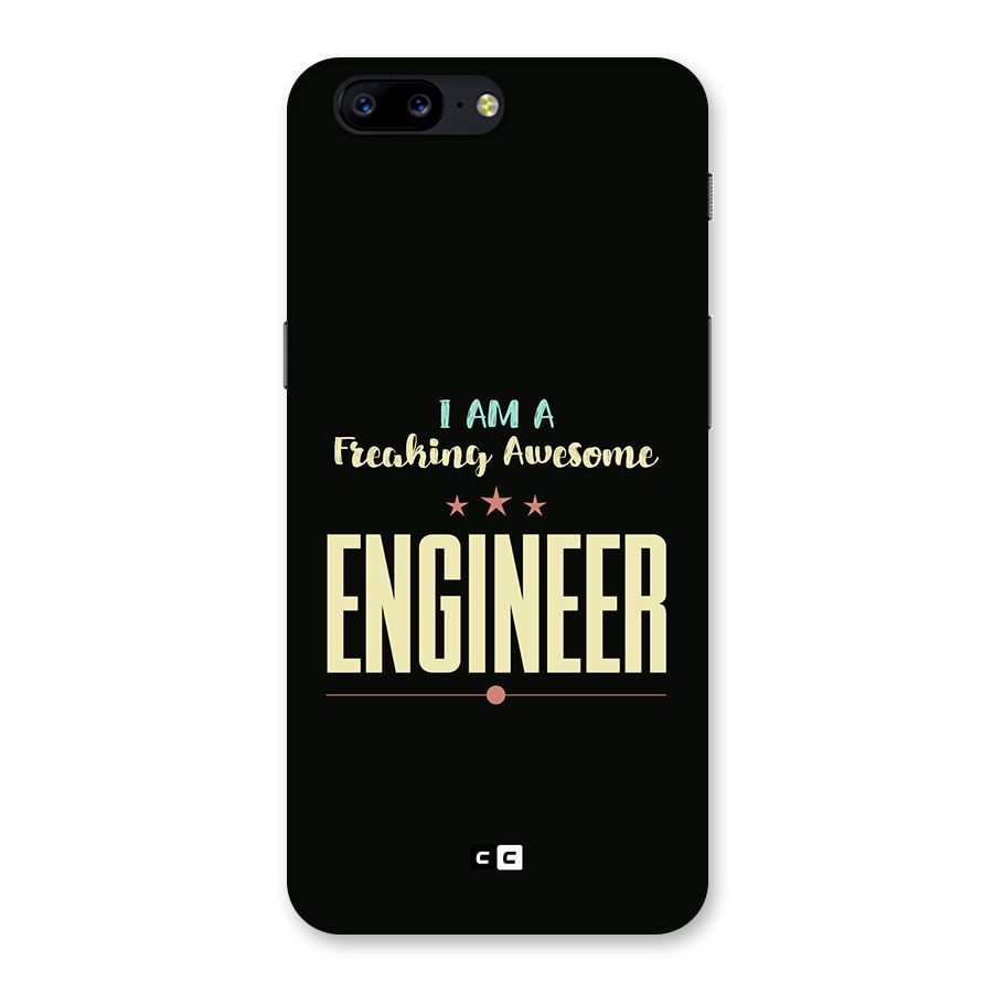 Awesome Engineer Back Case for OnePlus 5