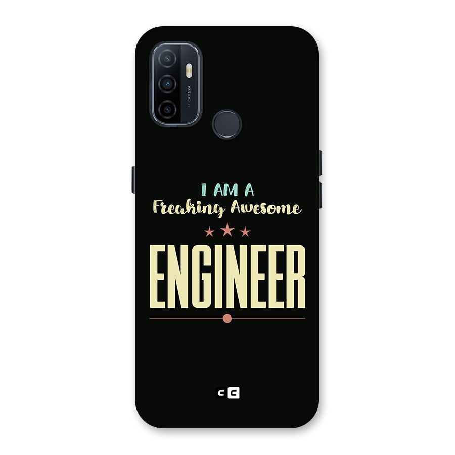 Awesome Engineer Back Case for Oppo A32
