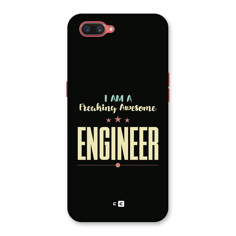 Awesome Engineer Back Case for Oppo A3s