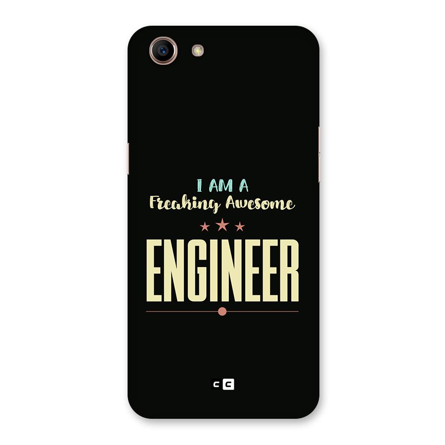 Awesome Engineer Back Case for Oppo A83 (2018)