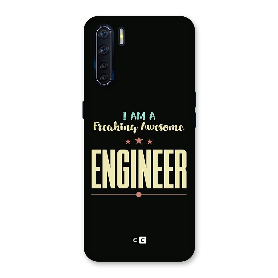 Awesome Engineer Back Case for Oppo F15