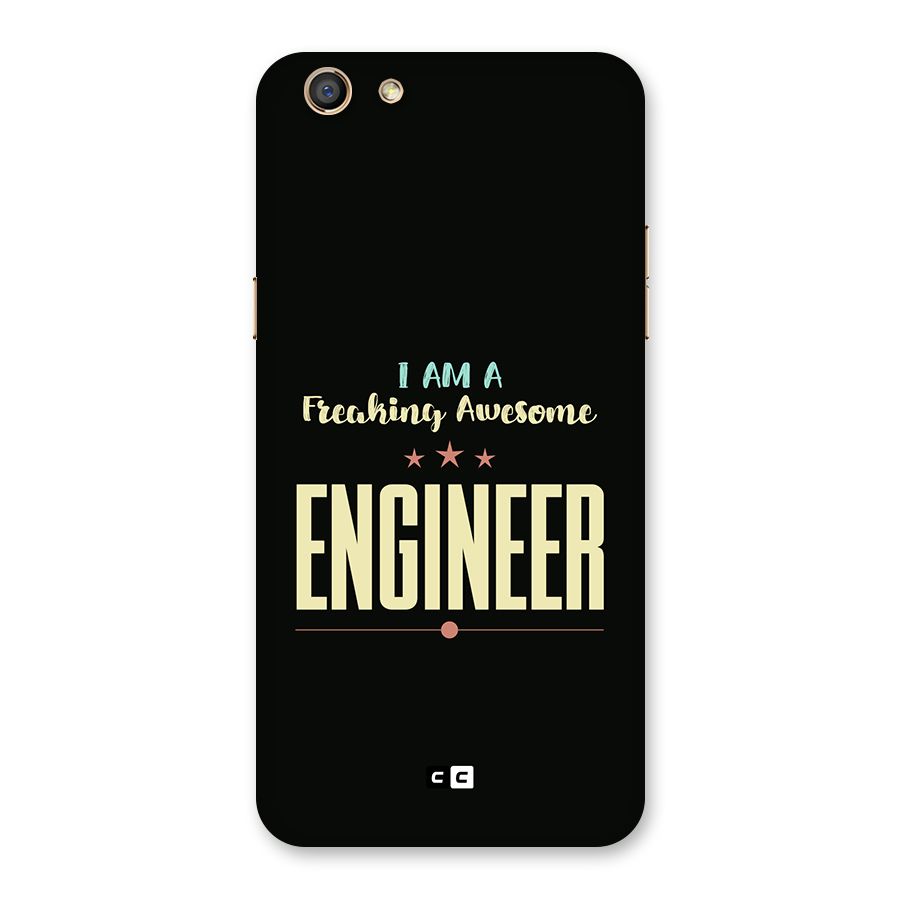 Awesome Engineer Back Case for Oppo F3