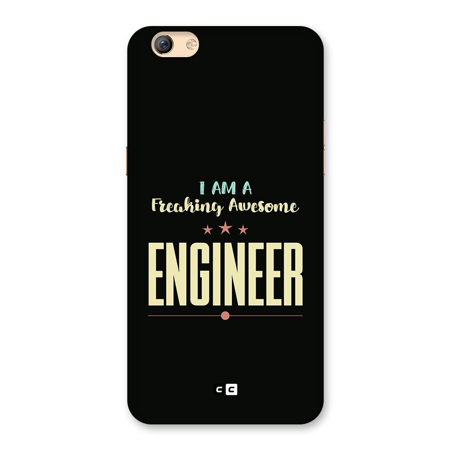 Awesome Engineer Back Case for Oppo F3 Plus