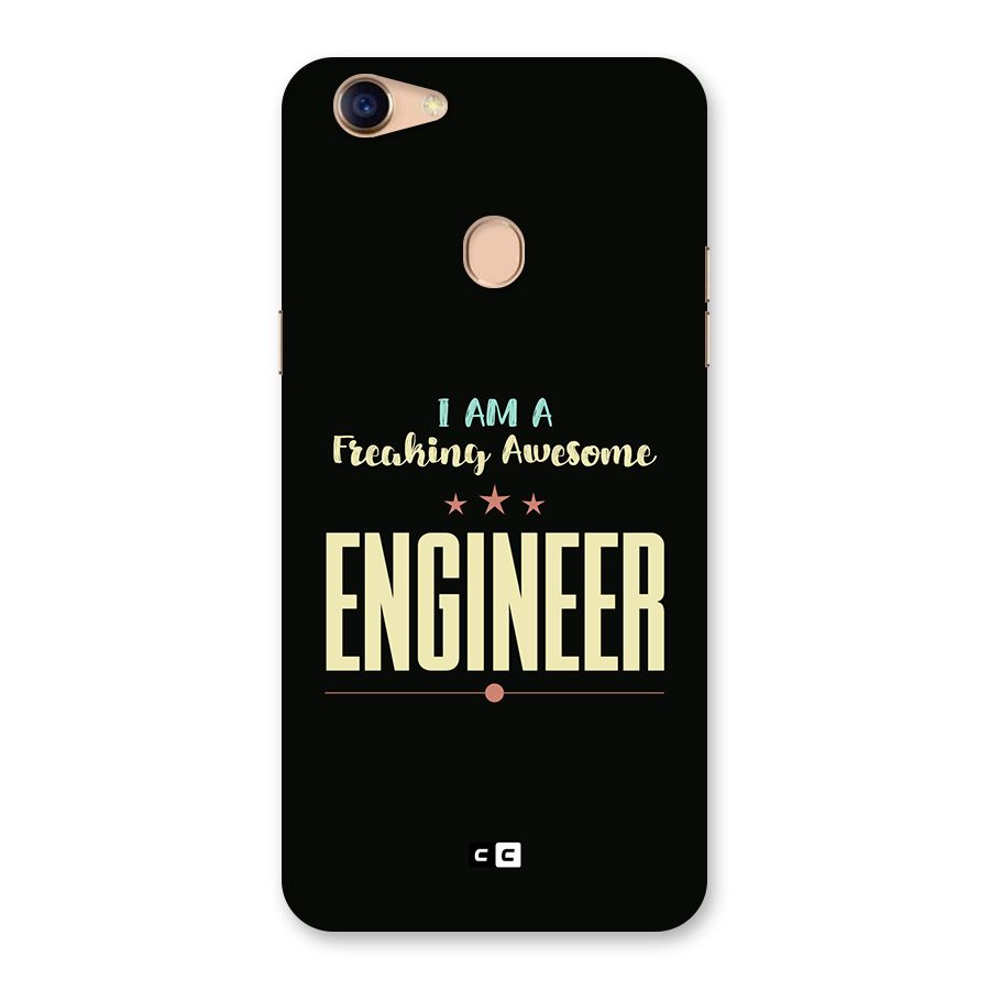 Awesome Engineer Back Case for Oppo F5
