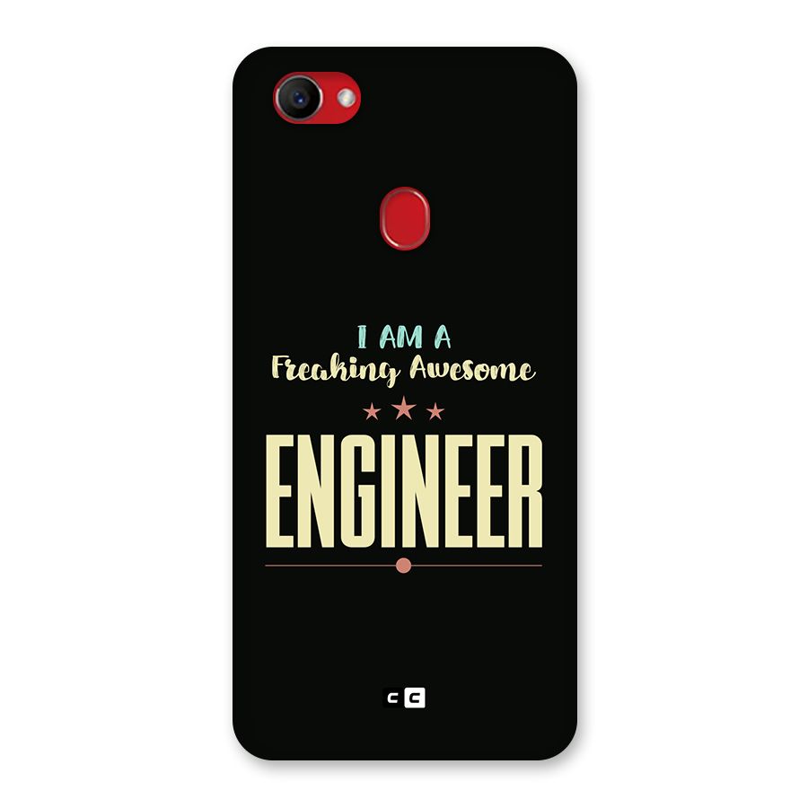 Awesome Engineer Back Case for Oppo F7