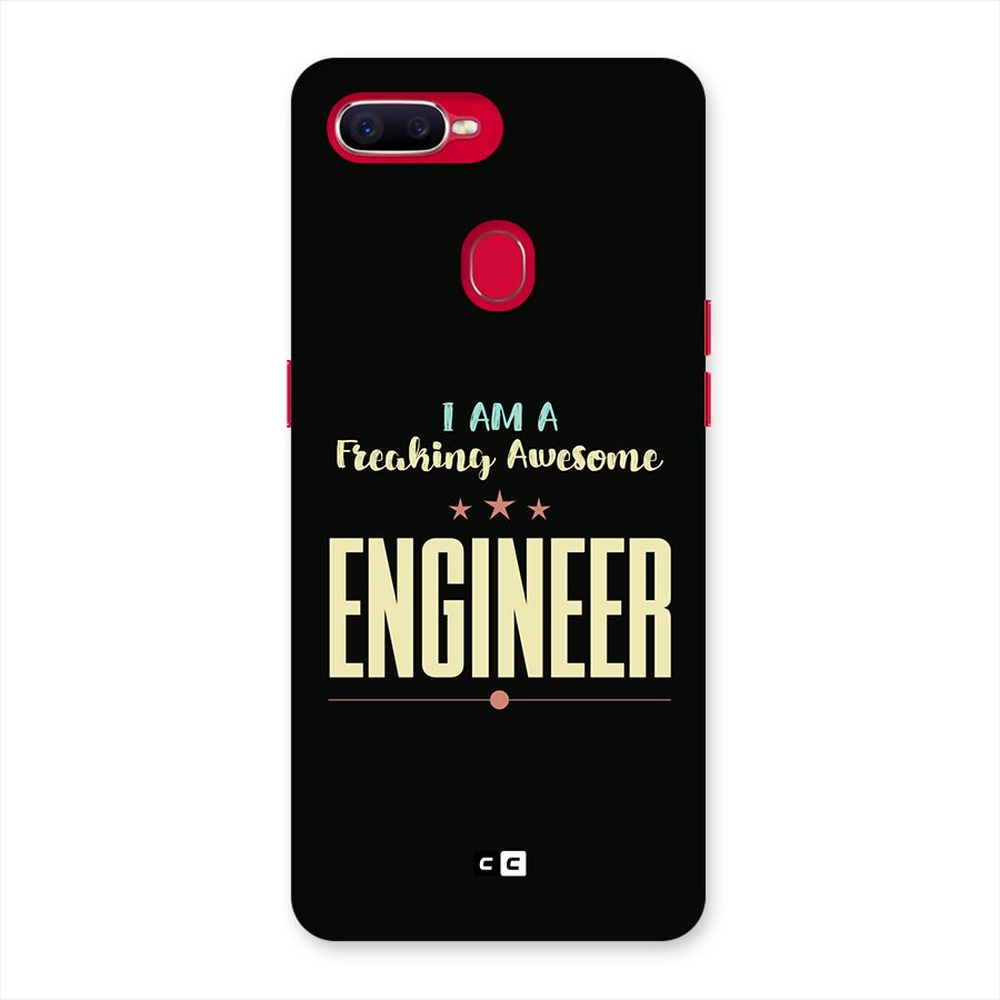 Awesome Engineer Back Case for Oppo F9 Pro