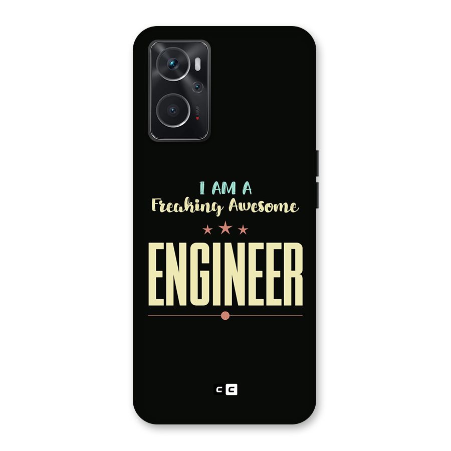 Awesome Engineer Back Case for Oppo K10 4G
