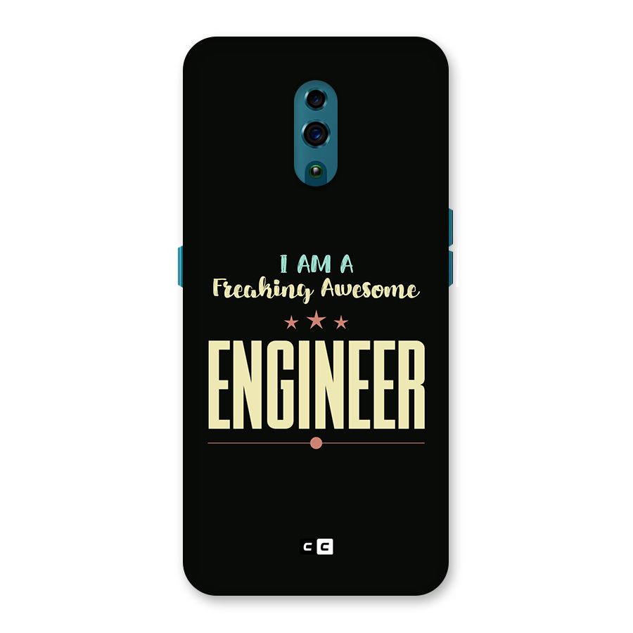 Awesome Engineer Back Case for Oppo Reno
