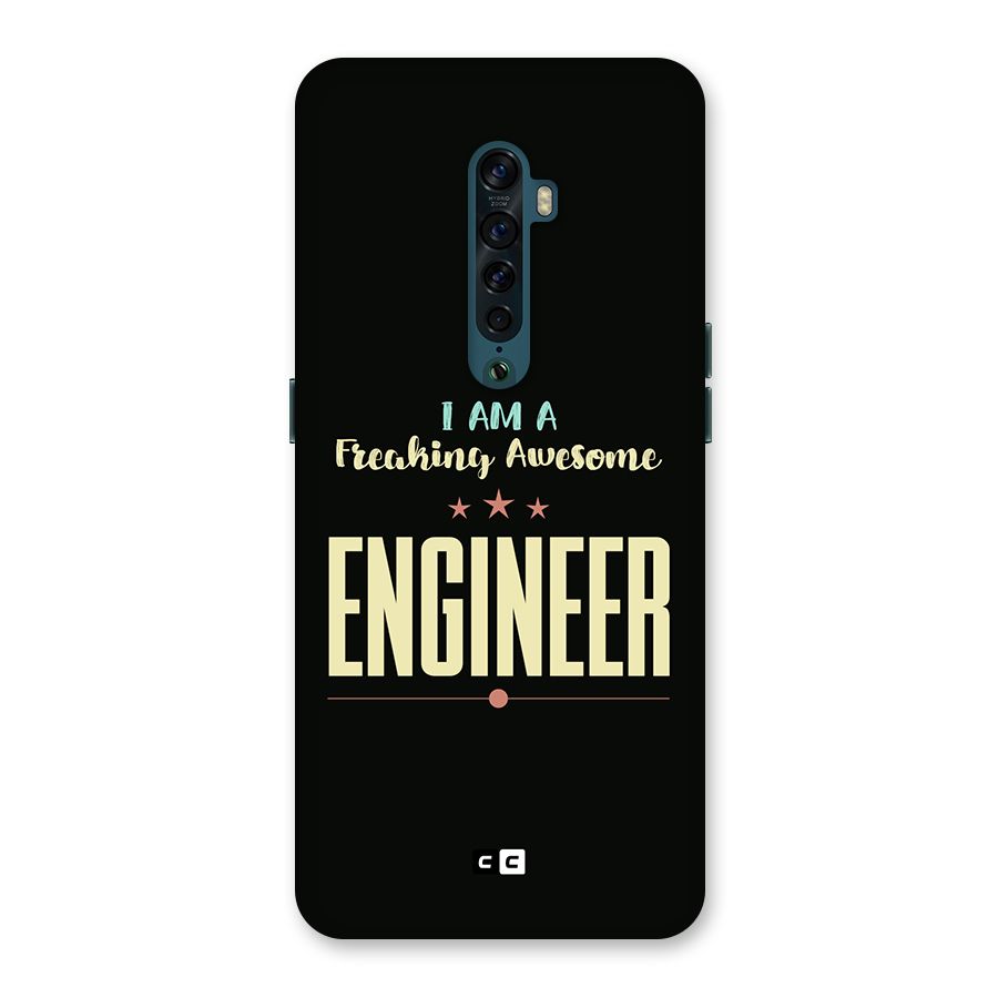 Awesome Engineer Back Case for Oppo Reno2