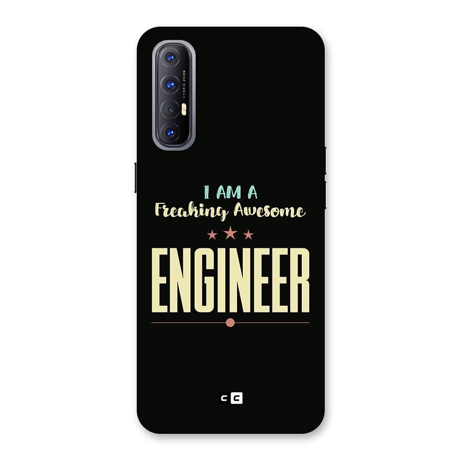 Awesome Engineer Back Case for Oppo Reno3 Pro