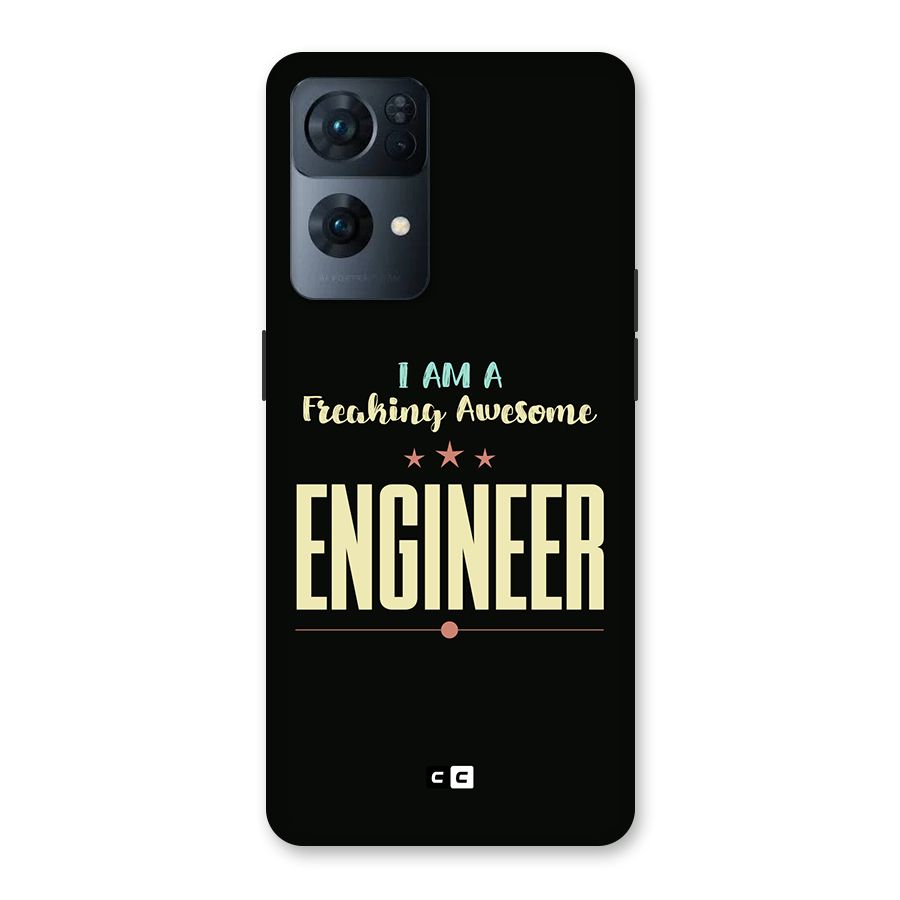 Awesome Engineer Back Case for Oppo Reno7 Pro 5G