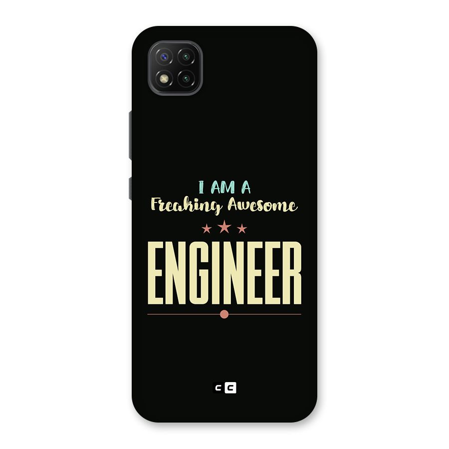 Awesome Engineer Back Case for Poco C3