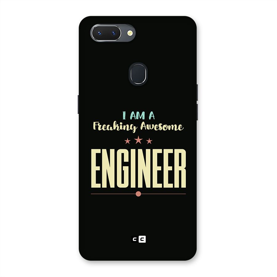 Awesome Engineer Back Case for Realme 2