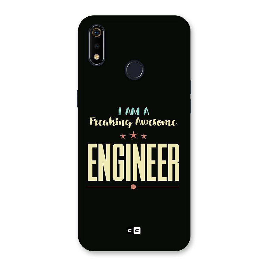 Awesome Engineer Back Case for Realme 3i
