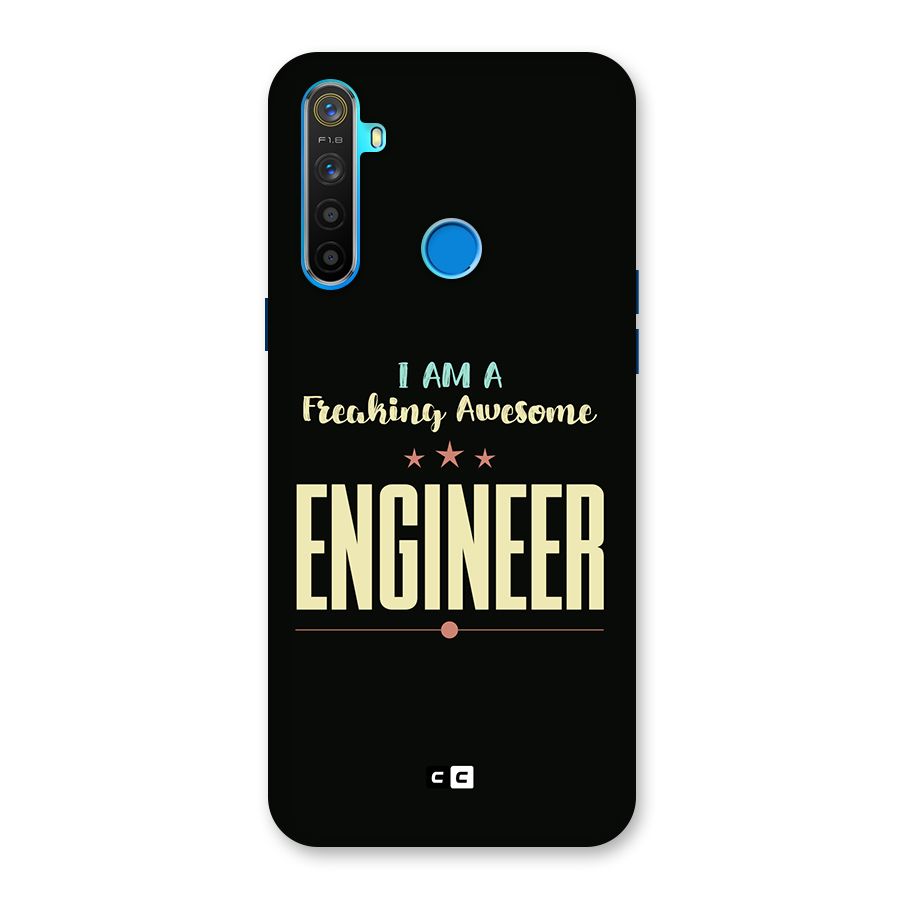 Awesome Engineer Back Case for Realme 5