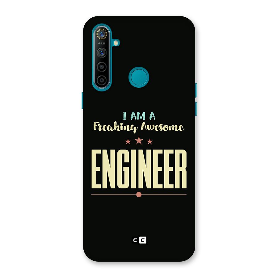 Awesome Engineer Back Case for Realme 5i