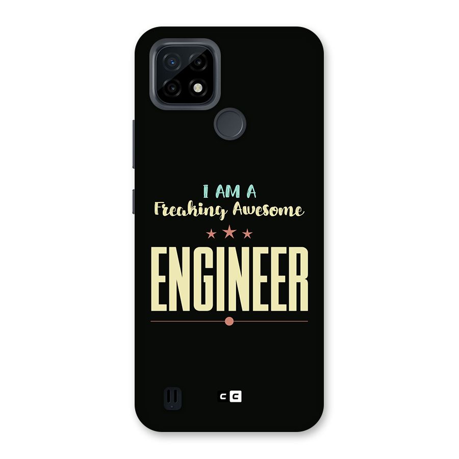 Awesome Engineer Back Case for Realme C21